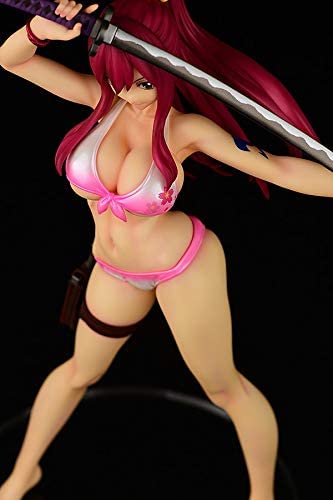Fairy Tail 1/6 Scale Pre-Painted Figure: Erza Scarlet Swimsuit Gravure_Style Ver. Sakura image 3
