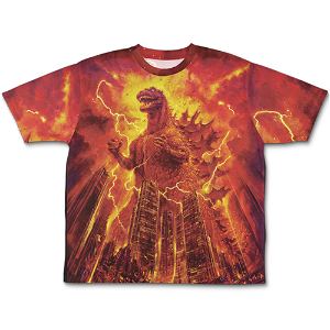 Godzilla 1984 Double-sided Full Graphic T-shirt (L Size)