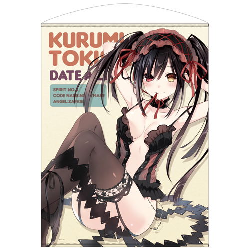 Date A Live Original Ver. Kurumi Tokisaki 100cm Wall Scroll Ver.2 (Re-run) image 1