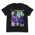 Evangelion - Eva Unit-01 Acid Graphics T-shirt Black (XL Size) thumbnail 1
