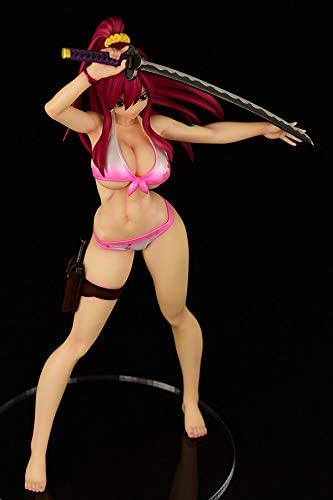 Fairy Tail 1/6 Scale Pre-Painted Figure: Erza Scarlet Swimsuit Gravure_Style Ver. Sakura image 21