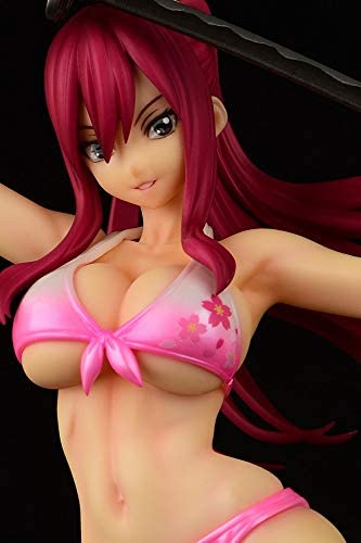 Fairy Tail 1/6 Scale Pre-Painted Figure: Erza Scarlet Swimsuit Gravure_Style Ver. Sakura image 25