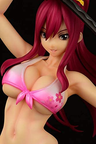 Fairy Tail 1/6 Scale Pre-Painted Figure: Erza Scarlet Swimsuit Gravure_Style Ver. Sakura image 26