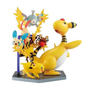 G.E.M. EX Series Pocket Monsters Pre-Painted PVC Figure: Electric Type Electric Power!