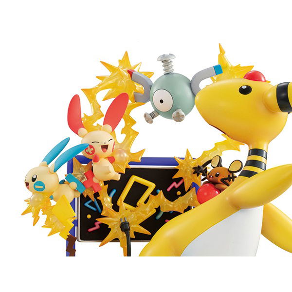 G.E.M. EX Series Pocket Monsters Pre-Painted PVC Figure: Electric Type Electric Power! image 7