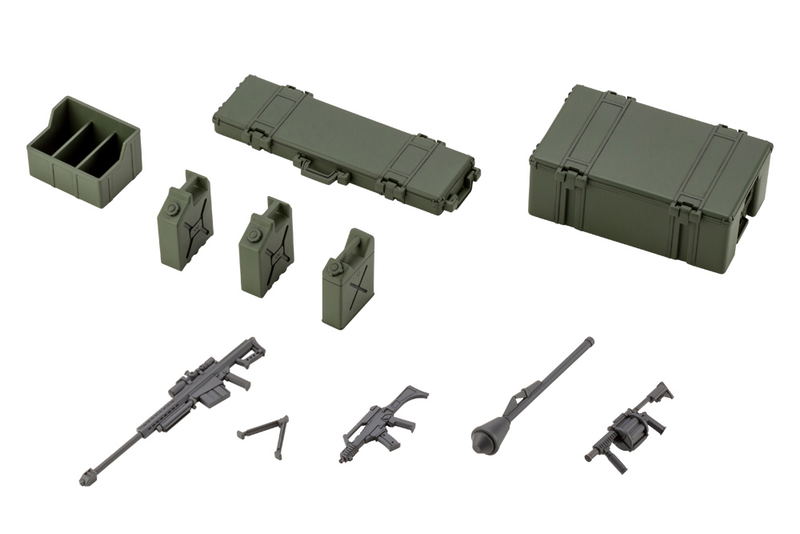 Hexa Gear 1/24 Scale Model Kit: Army Container Set image 1