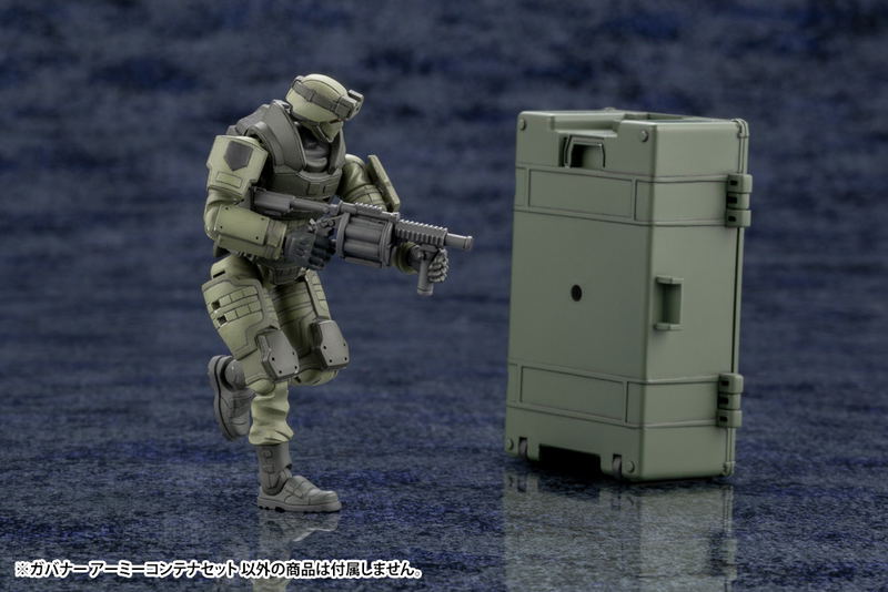 Hexa Gear 1/24 Scale Model Kit: Army Container Set image 10
