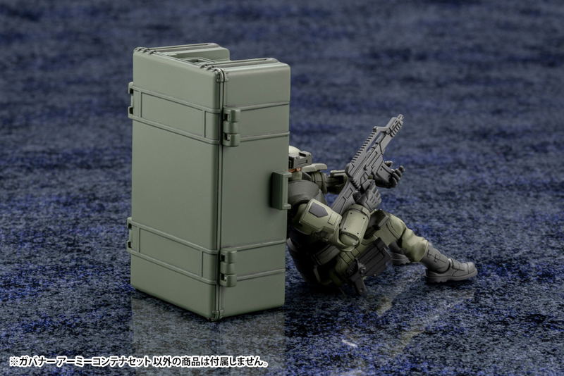 Hexa Gear 1/24 Scale Model Kit: Army Container Set image 11
