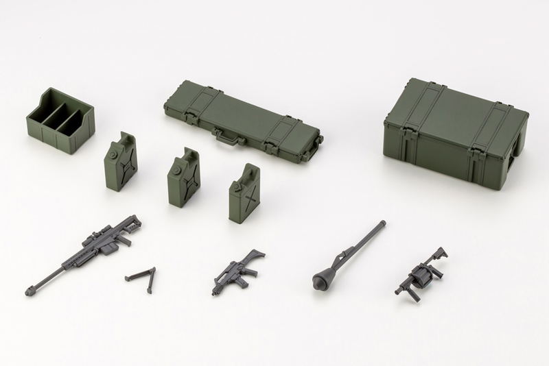 Hexa Gear 1/24 Scale Model Kit: Army Container Set image 2