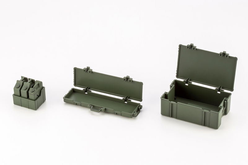Hexa Gear 1/24 Scale Model Kit: Army Container Set image 3