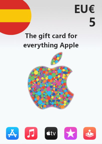 Apple Gift Card 5 EUR | Spain Account <span class="ext ext_digital">digital</span> image 1