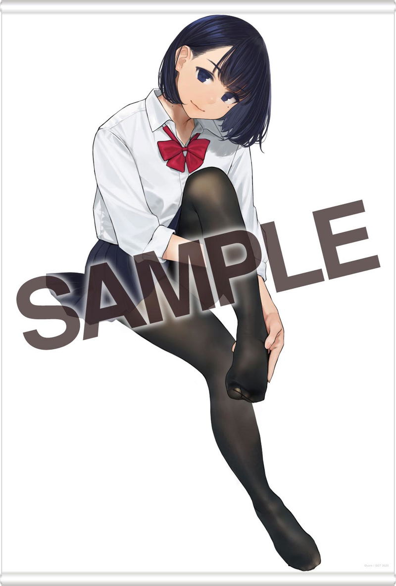 Kuro Tights Wide Wall Scroll Collection 001 Yom A image 1