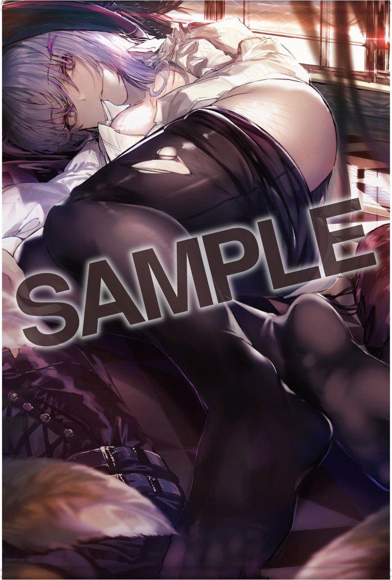 Kuro Tights Wide Wall Scroll Collection 005 AKiEDA image 1