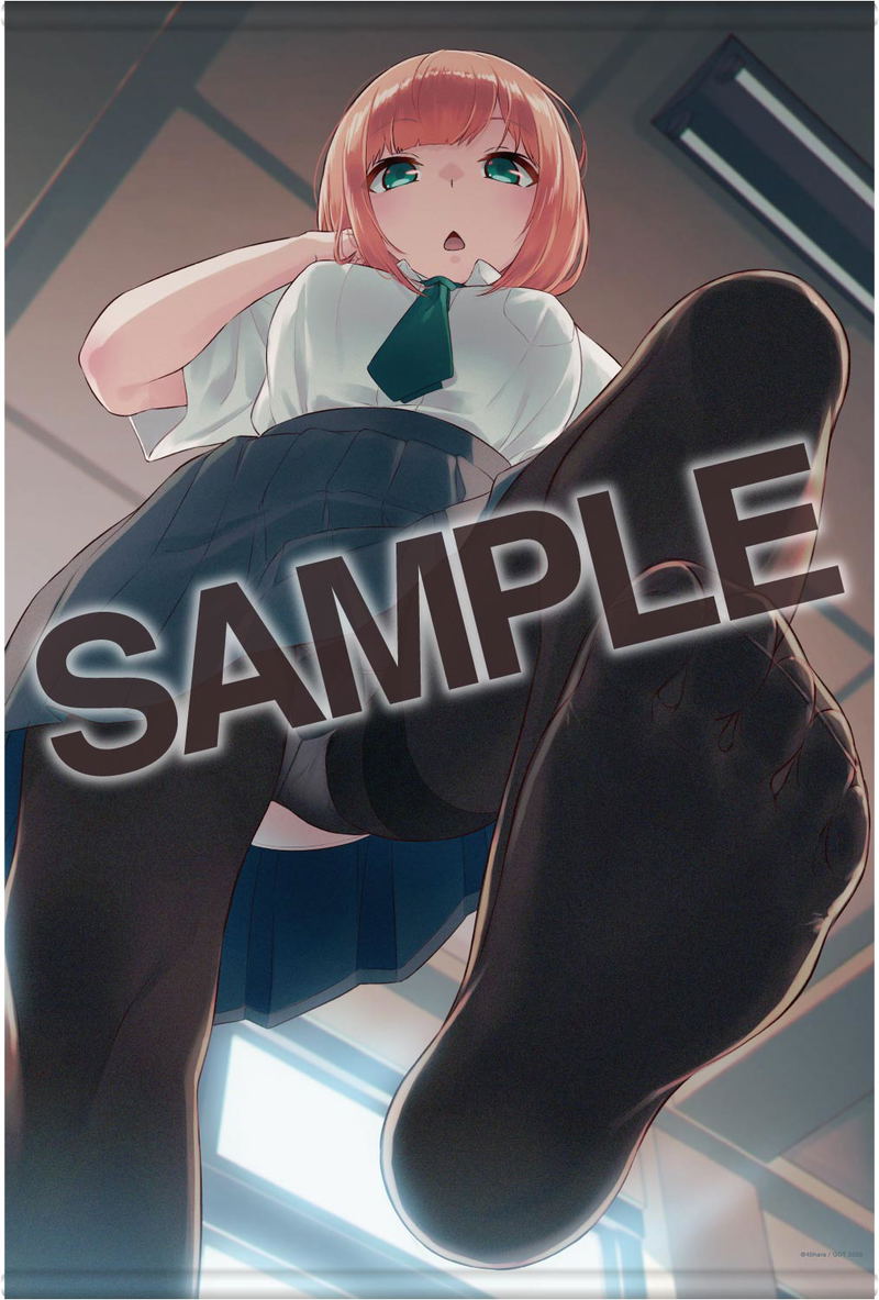 Kuro Tights Wide Wall Scroll Collection 016 40hara image 1