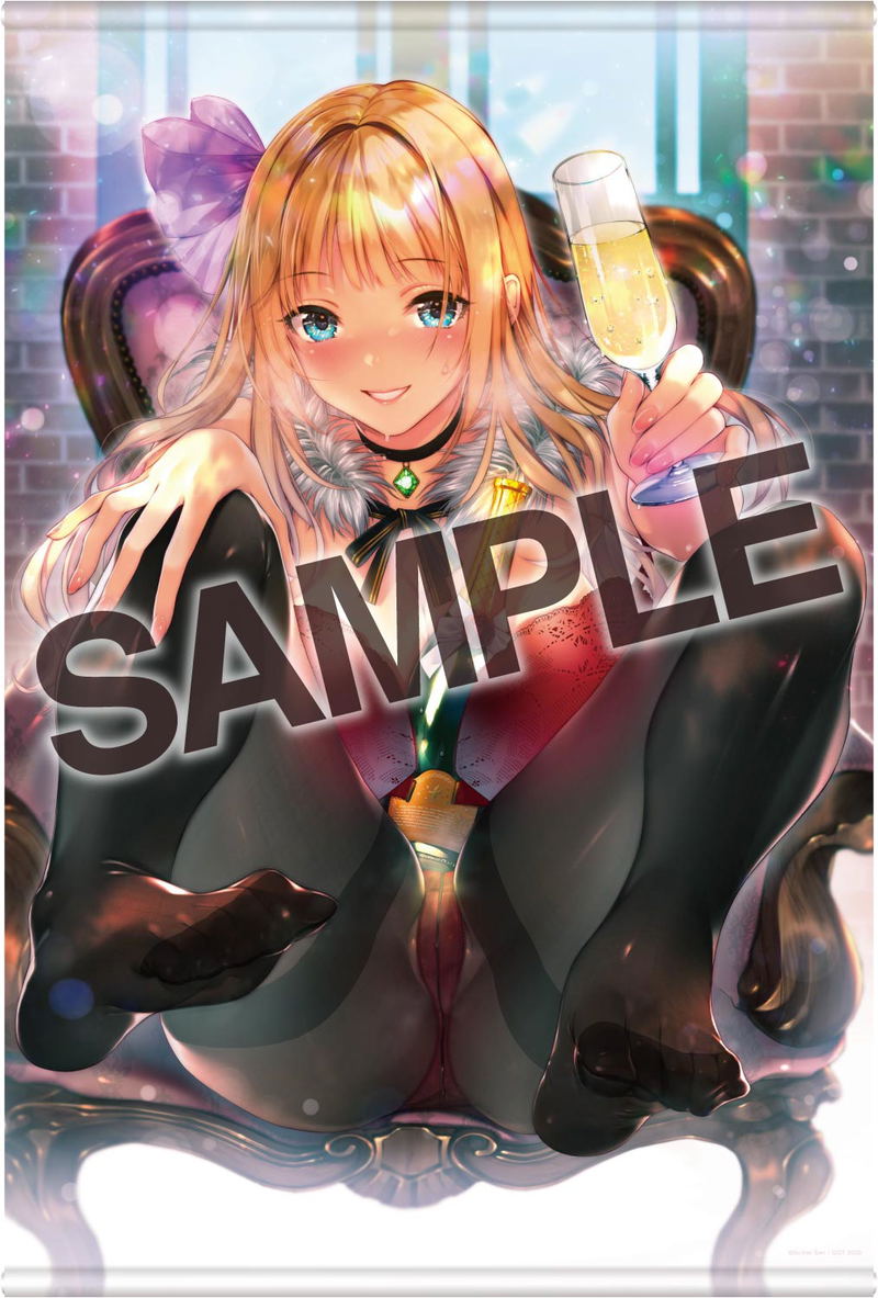 Kuro Tights Wide Wall Scroll Collection 020 Suihei Sen image 1
