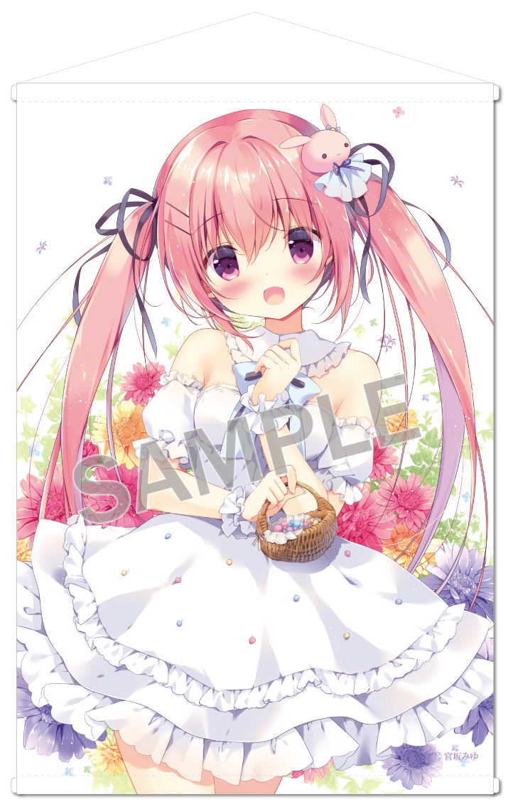 Miyu Miyasaka B2 Wall Scroll: Candy Rira-chan image 1