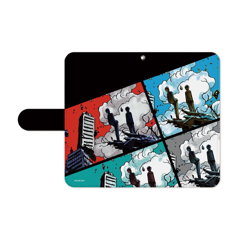 Mob Psycho 100 II Book Style Smartphone Case (L Size) image 3