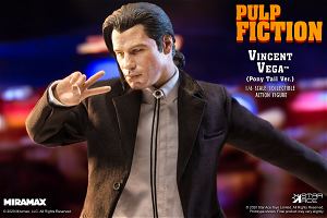 Pulp Fiction 1/6 Collectible Action Figure: Vincent Vega 2.0 (Pony Tail Ver.)