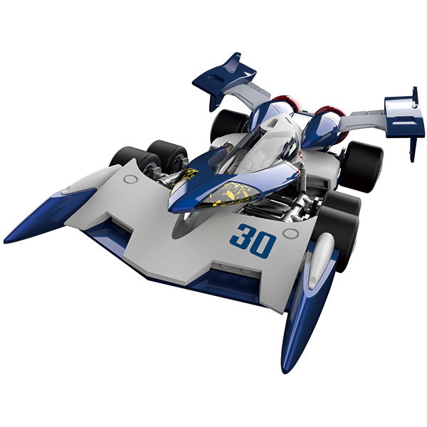 Variable Action Kit Future GPX Cyber Formula 1/43 Scale Model Kit: Asurada 01 image 1
