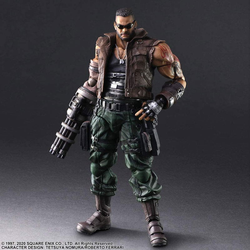 Final Fantasy VII Remake Play Arts Kai: Barret Wallace Ver. 2 image 9