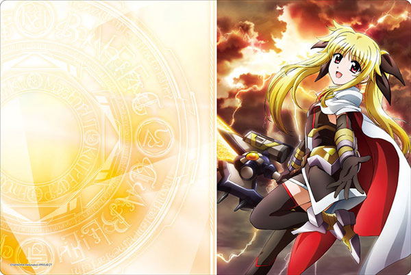 Bushiroad Rubber Mat Collection Vol. 628 Magical Girl Lyrical Nanoha Detonation: Fate T. Harlaown image 1