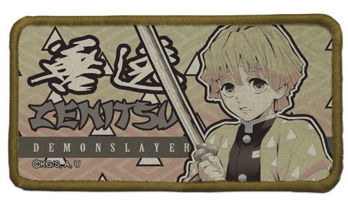 Demon Slayer: Kimetsu No Yaiba - Zenitsu Agatsuma Removable Full Color Patch image 1