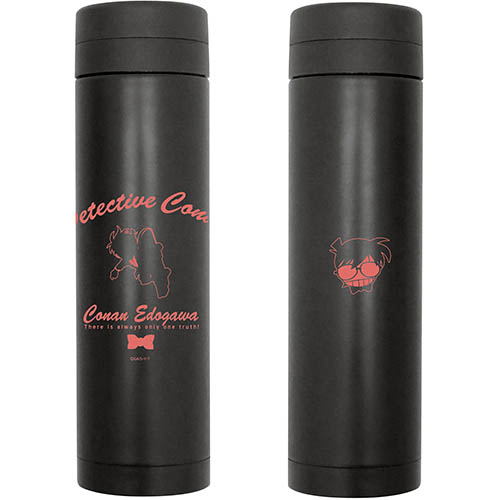 Detective Conan - Conan Edogawa Thermos Bottle Black image 1