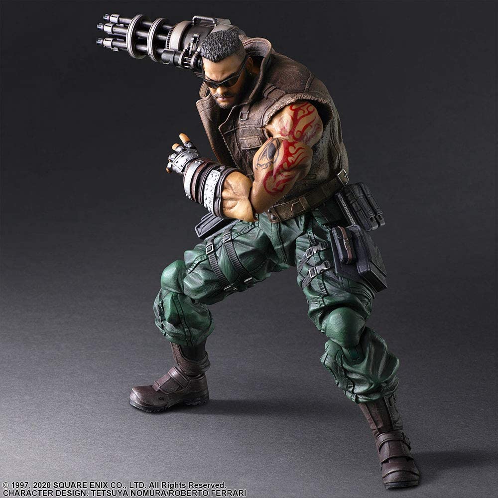 Final Fantasy VII Remake Play Arts Kai: Barret Wallace Ver. 2