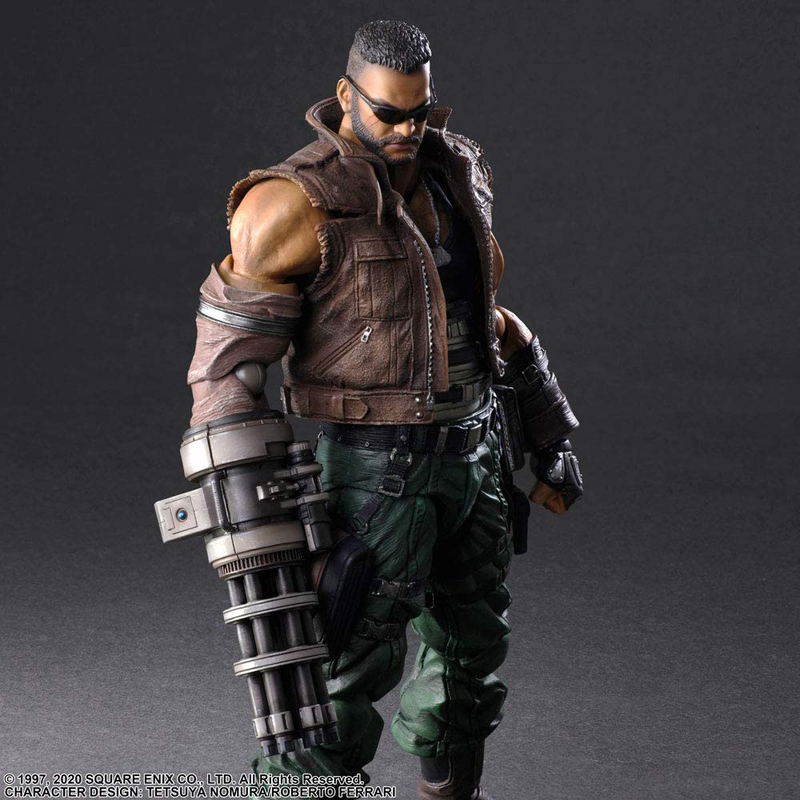 Final Fantasy VII Remake Play Arts Kai: Barret Wallace Ver. 2 image 4