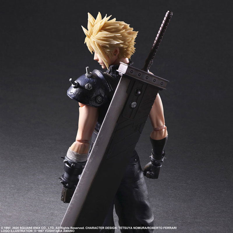 Final Fantasy VII Remake Play Arts Kai: Cloud Strife Version 2 (Re-run) image 3