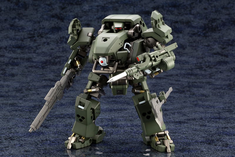 Hexa Gear 1/24 Scale Model Kit: Bulkarm Alpha Jungle Type (Re-run) image 4