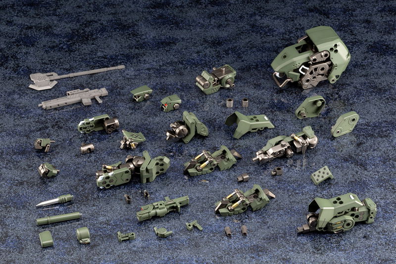 Hexa Gear 1/24 Scale Model Kit: Bulkarm Alpha Jungle Type (Re-run) image 7