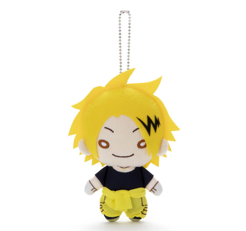 Nitotan My Hero Academia Cleaning Team Plush with Ball Chain: Denki Kaminari image 1