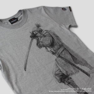 Sekiro: Shadows Die Twice Torch Torch T-shirt Collection: Wolf Heather Ash (L Size)_