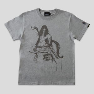 Sekiro: Shadows Die Twice Torch Torch T-shirt Collection: Genichiro Ashina Heather Ash (L Size)_