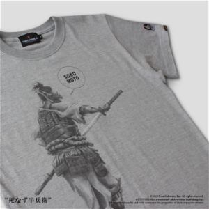 Sekiro: Shadows Die Twice Torch Torch T-shirt Collection: Hanbei The Undying Heather Ash (M Size)