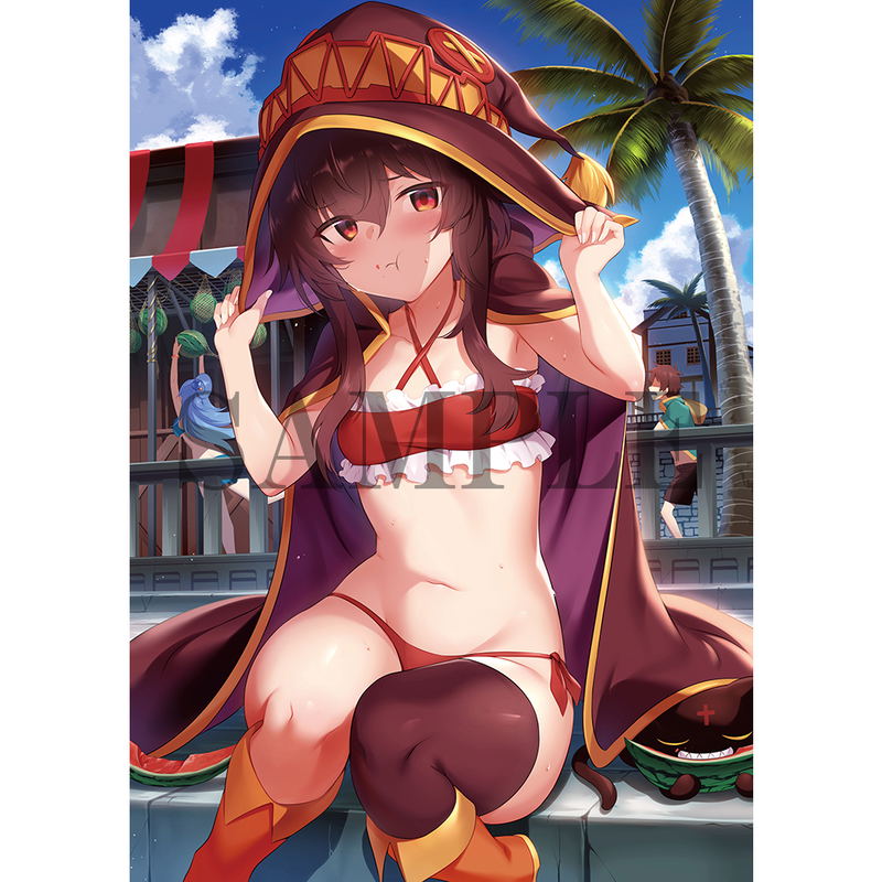 Kono Subarashii Sekai ni Bakuen wo! B2 Double Suede Tapestry M-da S-tarou image 1