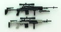 Little Armory LA062 1/12 Scale Model Kit: M14EBR-RI Type thumbnail 5
