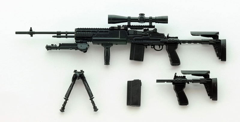 Little Armory LA062 1/12 Scale Model Kit: M14EBR-RI Type image 8