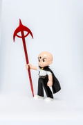 Osamu Tezuka Figure Series The Three-Eyed One: Sharaku Hosuke Challenge Black Ver. thumbnail 2