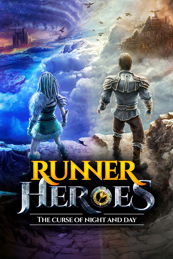 RUNNER HEROES: The curse of night and day <span class="ext" style="background-color: #2a475e; color: #FFFFFF;">STEAM</span> <span class="ext ext_digital">digital</span> image 1