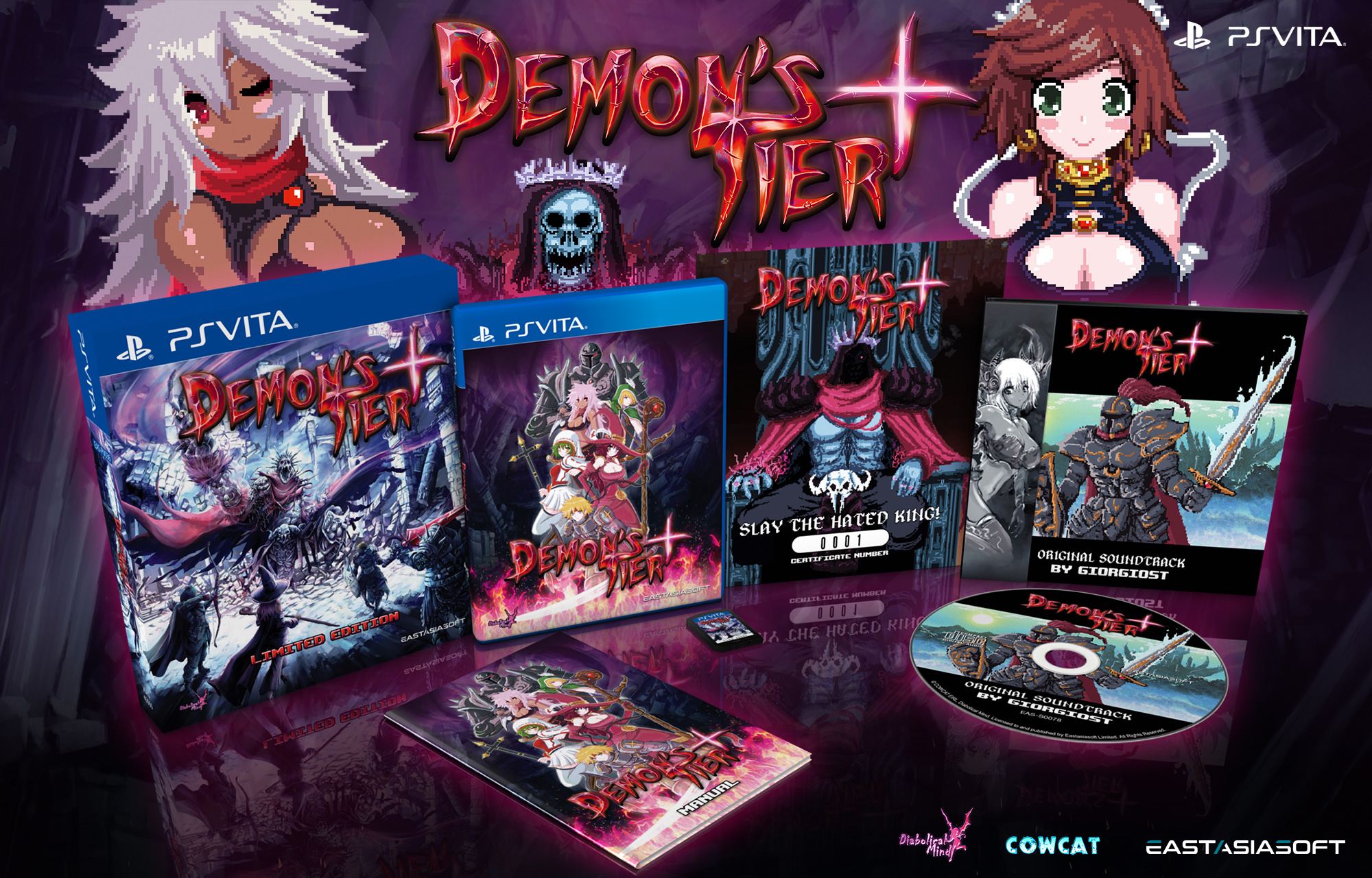 Demon's Tier+ [Limited Edition] PLAY EXCLUSIVES for PlayStation Vita