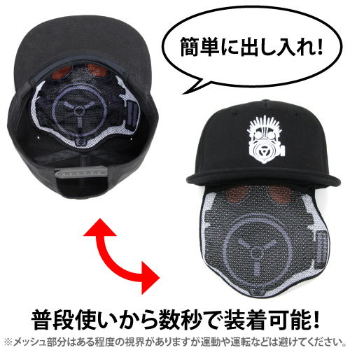 Dorohedoro - Kaiman Face Changer Cap image 4