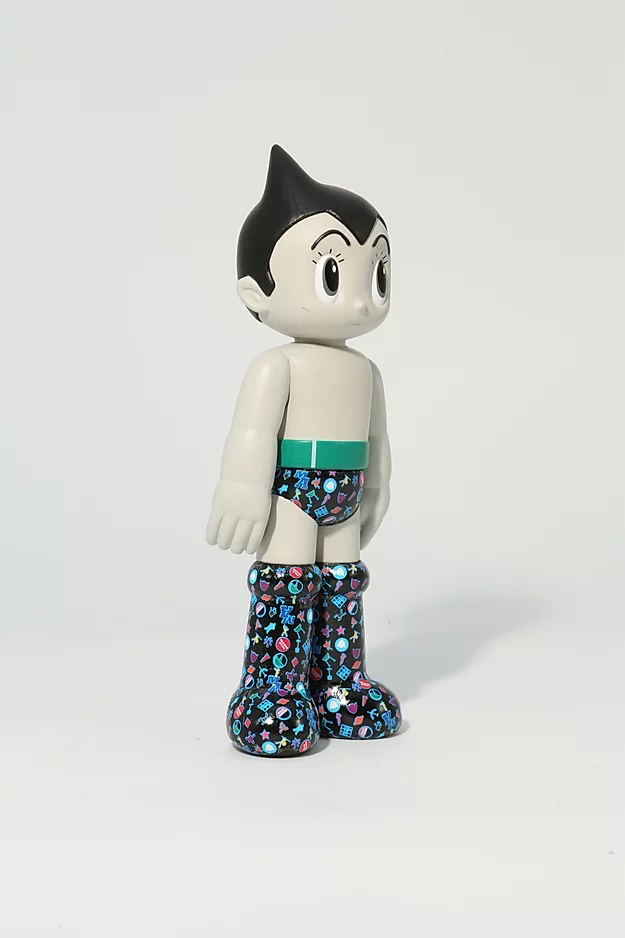 Osamu Tezuka Figure Series Astro Boy: Astro Boy Standing with Pattern Gray Ver. image 3