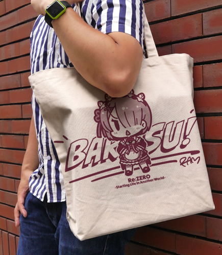 Re:Zero - Starting Life In Another World - Ram Large Tote Bag Natural image 2
