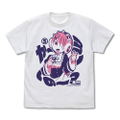 Re:Zero - Starting Life In Another World - Ram T-shirt White (L Size) thumbnail 1