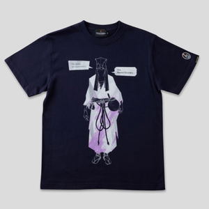 Sekiro: Shadows Die Twice Torch Torch T-shirt Collection: Doujun Dark Blue (L Size)_