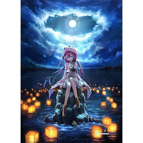 Summer Pockets Reflection Blue B2 Wall Scroll: Kamiyama Shiki image 2