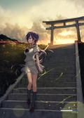 Summer Pockets Reflection Blue B2 Wall Scroll: Mizuori Shizuku thumbnail 3