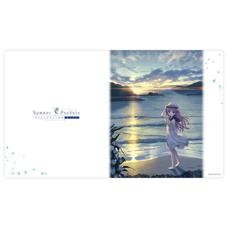 Summer Pockets Reflection Blue Rubber Mat: Kato Umi image 1